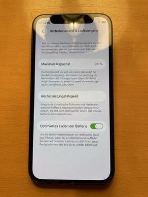 iPhone 12 Mini GUT 94% 