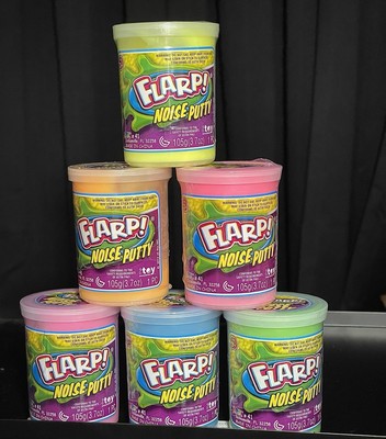 Lime Flarp Noise Scented Putty/Slime Toy For Kids, 3.7oz 1Pk