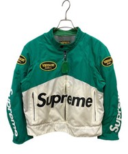 SUPREME �~ VANSON Leather Cordura Jacket in Green - Model Number