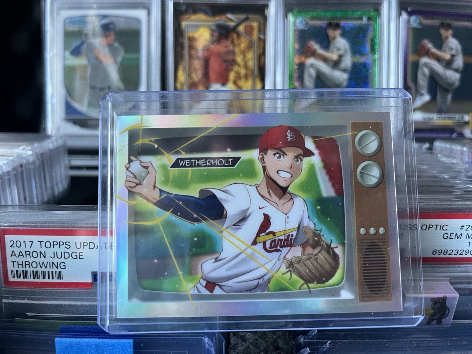 2025 Bowman JJ Wetherholt Anime Rookie Card RC SSP BA-9