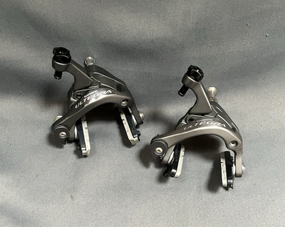 美品！　SHIMANO BR-6800前後セット Shimano Ultegra BR-6800 Brake Caliper Set Rim Center-Mount Side