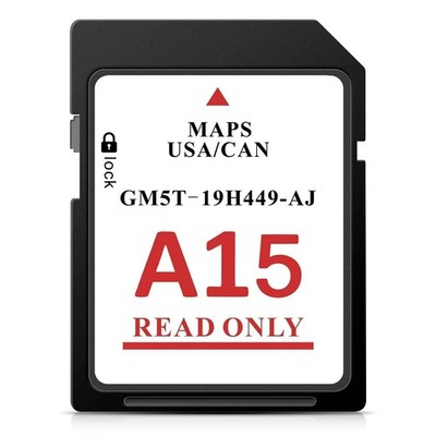 2025 Latest A15 Navigation SD Card Map Compatible with Sync 2 Ford & Black