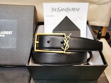 Authentic Yves Saint Laurent Belt Width:3.0cm/1.18in