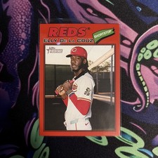 Elly De La Cruz Cincinnati Reds #70 2026 Topps Heritage MLB RED BORDER