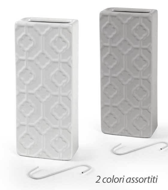 Set Di 3 Evaporatori In Ceramica Per Termosifone A Forma Di Caraffa - Umidificatore Decorativo, 12x4x16 Cm, Per Diffondere Profumo E Umidità