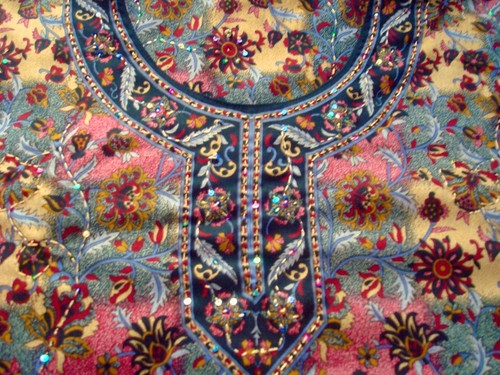 Blusa mujer vintage años 80 90 lentejuelas - Imagen 5 de 8