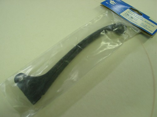 Leva frizione; tunit BV; per Honda CB 250-400, XL 250-500; metallo nero; NUOVO  - Foto 1 di 7