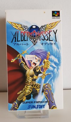 SNES - Albert Odyssey JAP JP - (OVP, mit Anleitung)  A1489