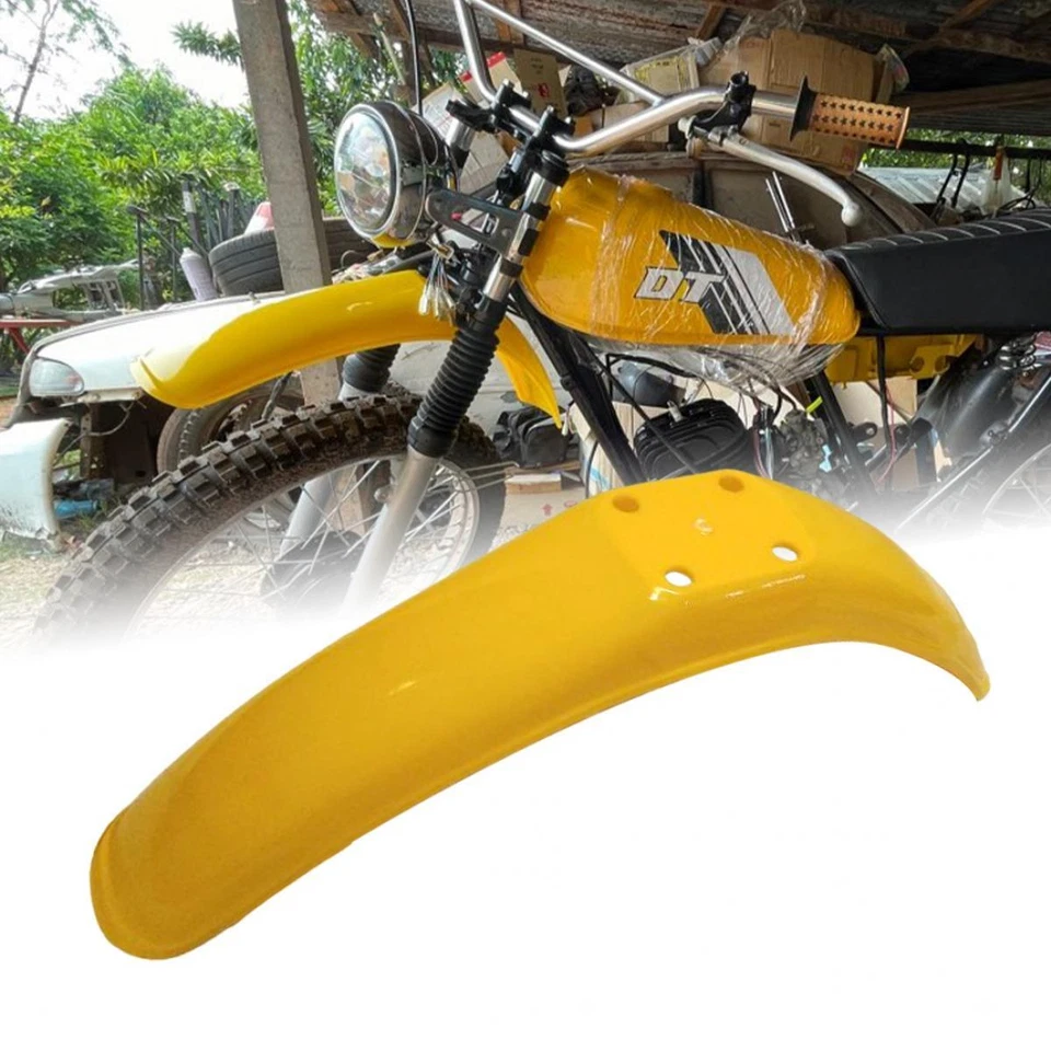 FOR YAMAHA DT100 DT125 DT175 DT250 DT400 FRONT FENDER BUSH SET YELLOW - Image 2 of 4
