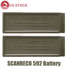 2X 7.2V/2000mAh Battery for Scanreco 16131 59...