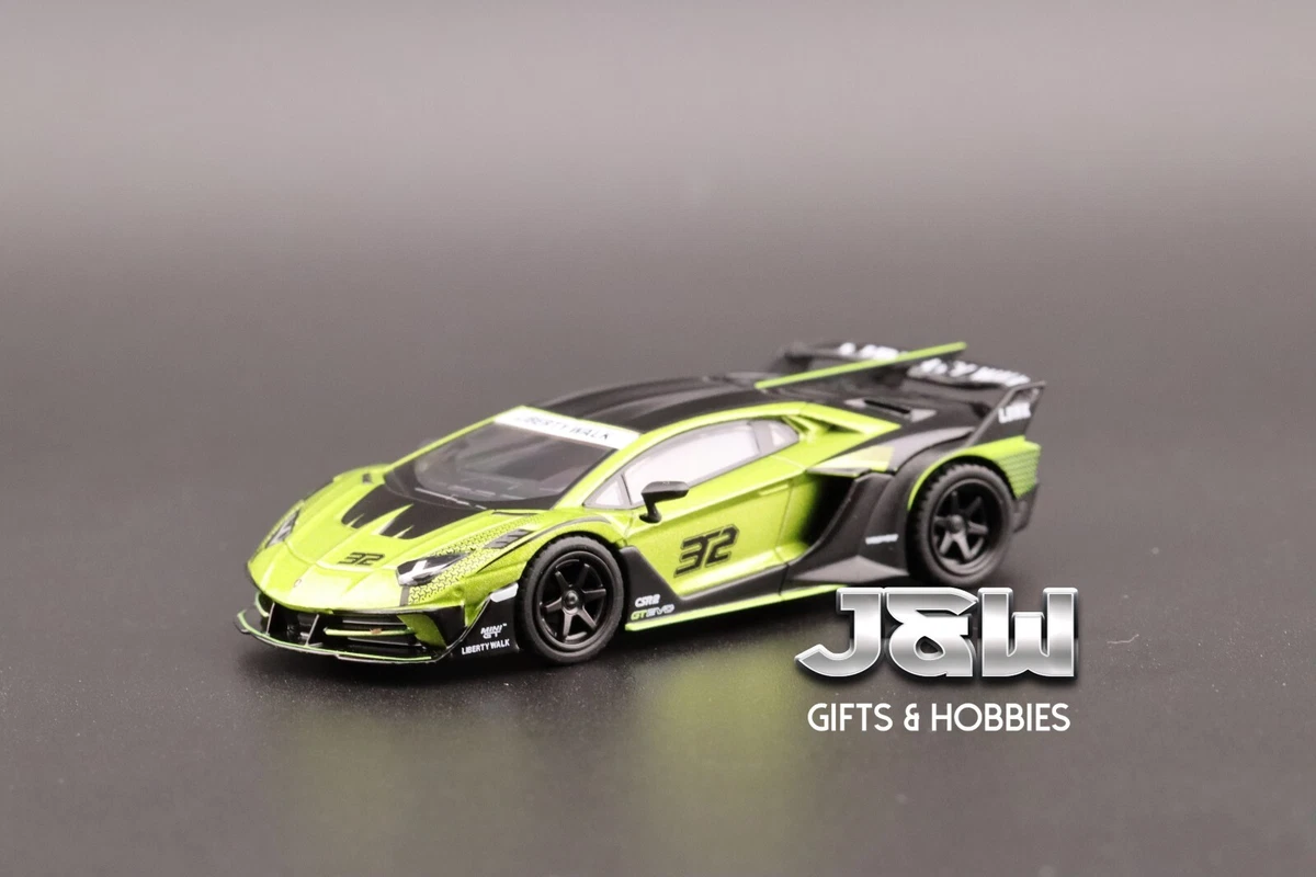 Mini GT Lamborghini LB-Silhouette WORKS Aventador GT EVO Lime 