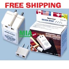 2X Dual Step Up Down Voltage Power Converter 60 Watt 110 to 220 Volt 220v 110v