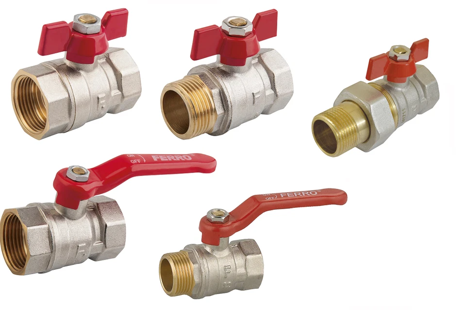 Kugelhahn Auslaufhahn Absperrhahn  Absperrventil Kugelhähne 1/2 3/4 1 2 Zoll - Bild 4 von 4