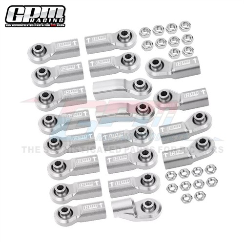 GPM 7075Alu For Original Full Set Link Bar Ends AXIAL 1/6 SCX6 Jeep Trial Honcho - Picture 14 of 14