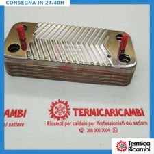 Scambiatore di calore sanitario a 10 piastre zb190 caldaia FERROLI 39842130