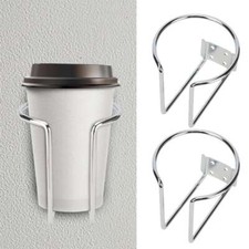 2pcs Stainless Steel Boat Ring Cup Drink Holders For Marine Yacht Rv 2.8dia 2pcs Stainless Steel Boat Ring Cup Drink Holders For Marine Yacht Rv 2.8dia