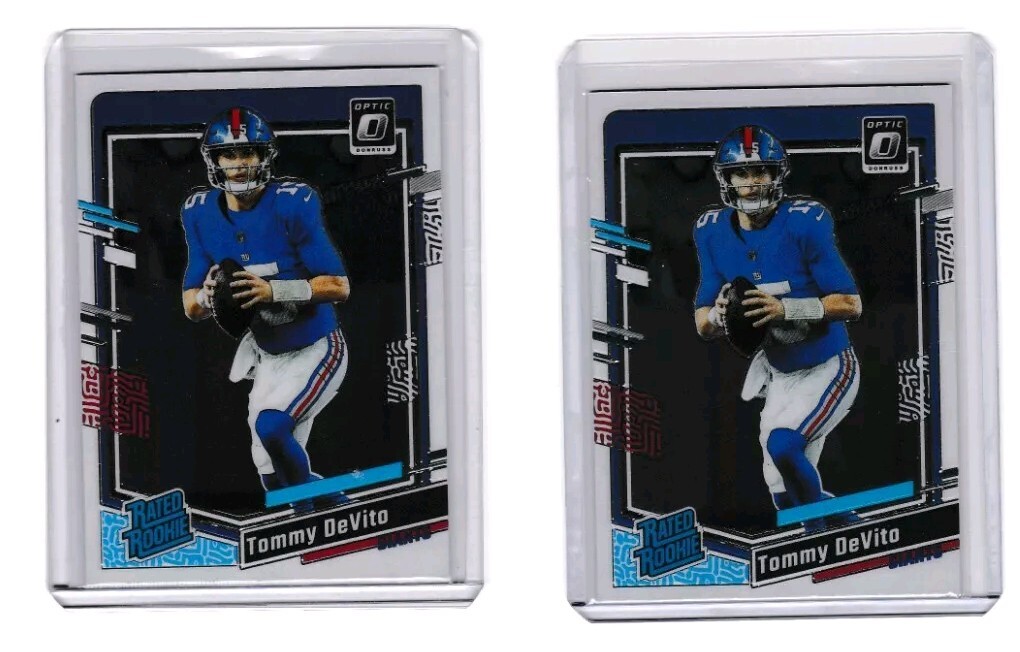 2023 Donruss Optic Tommy DeVito RC 280 2 of them
