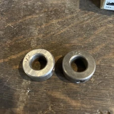 2 NOS 1/2" Bore Zinc Plated Set Stop Collar