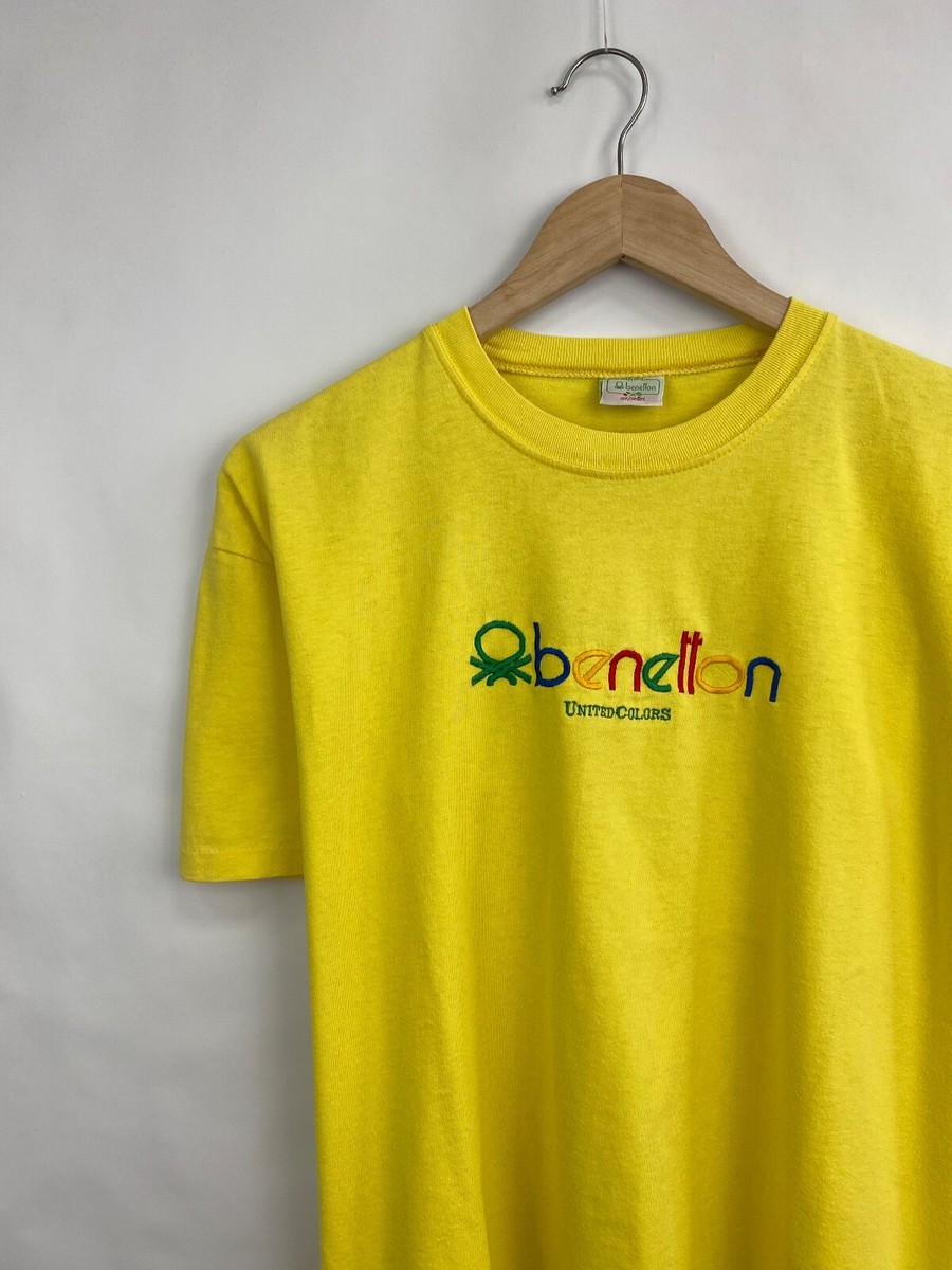 🇮🇹 Vintage 90s Benetton Made in Italy T-Shirt Rare Retro
