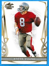 2023 Leaf Trinity Football Steve Young #52 San Francisco 49ers