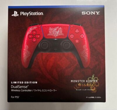 Sony PS5 DualSense Wireless Controller Monster Hunter Wilds Limited Edition New