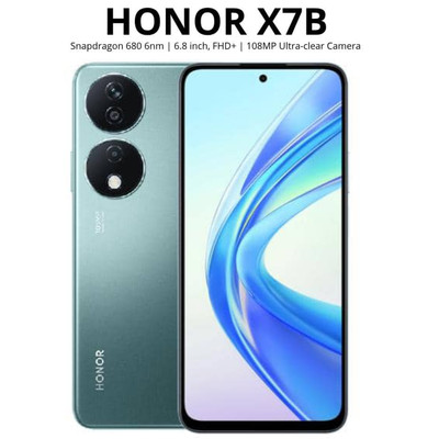 NEW GREEN HONOR X7B 4G 16(8+8)GB+256GB Dual SIM Android Cell Phone DHL SHIPPING