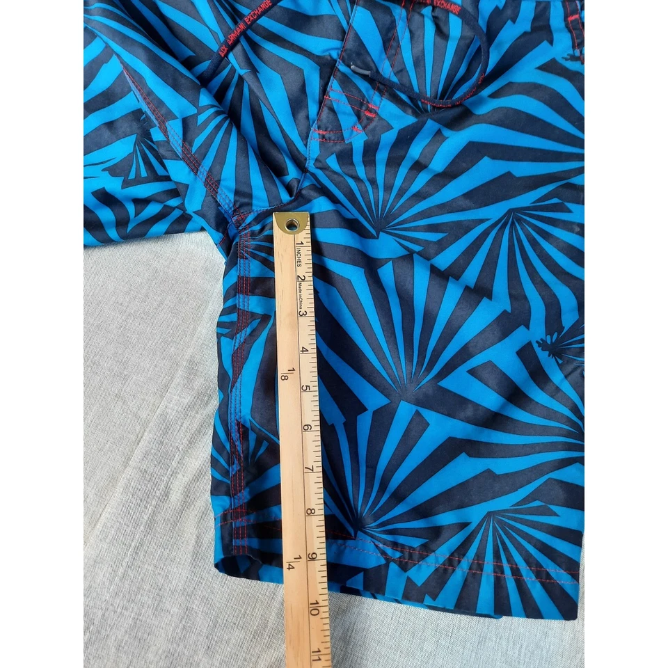 A|X Armani Exchange Hombres Mediano Cordón Cintura Bolsillo Baúl de Natación Poliéster Foto 4 de 4