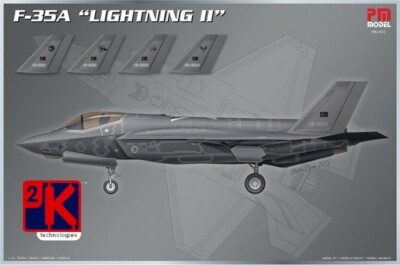 PM Model PM-601 - F-35a Lightning II Plastik Set - 1/72 Maßstab - T48