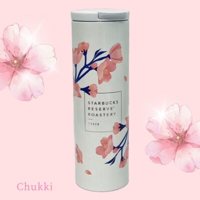Starbucks Japan Sakura Reserve® Roastery Tumbler White 2025 cherry