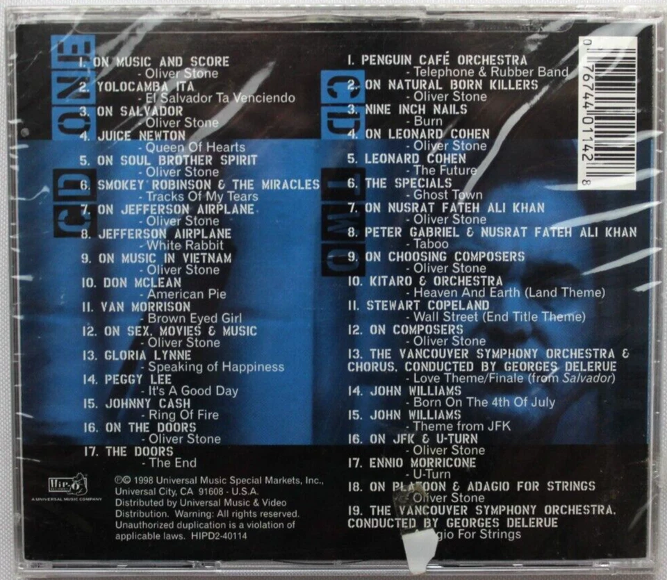 THE OLIVER STONE CONNECTION [NEW CD] HYPE STICKER 2 DISC SET VARIOUS - Image 2 of 4