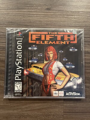 Jeu PS1 – Le Cinquième Élément – Sony – PAL – Complet (boîte Fendue, CD Micro-rayé)