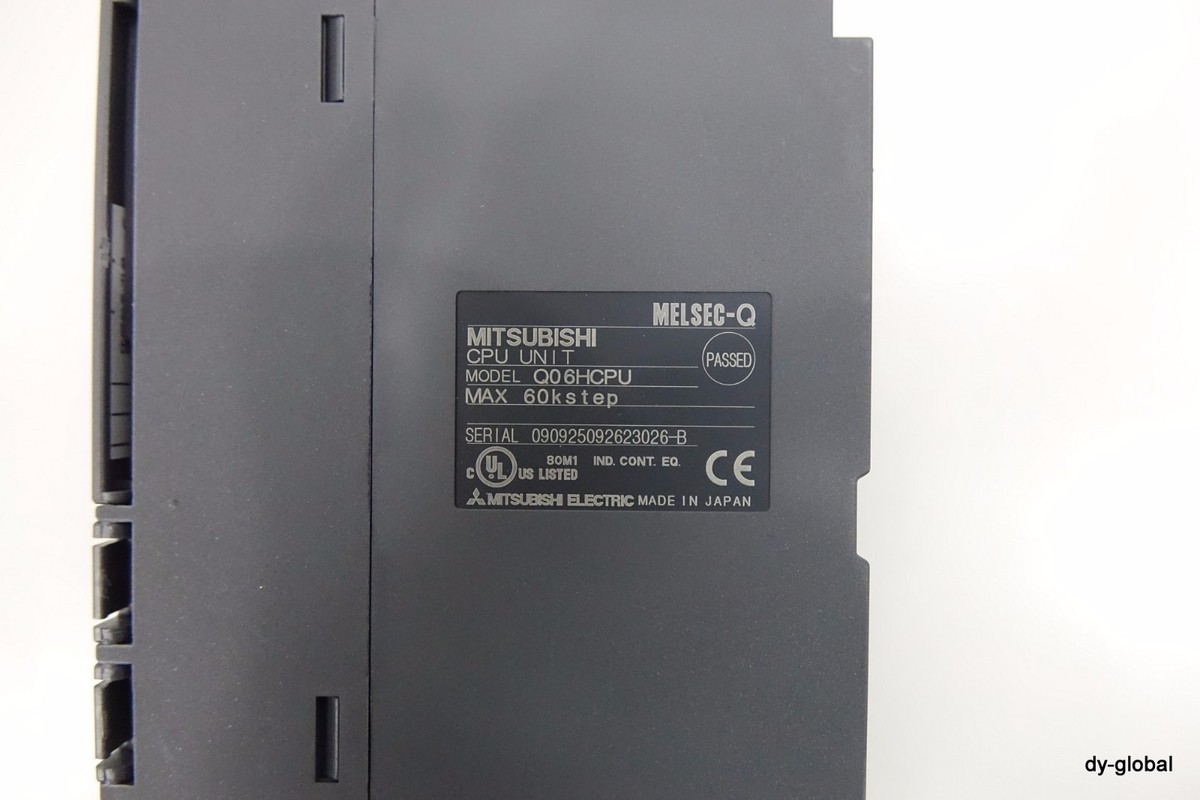 MITSUBISHI Used Q06HCPU MELSEC-Q CPU UNIT MAX 60kstep SN:09
