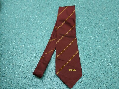 Krawattenhalter weinrot PGA Emblem Krawatte