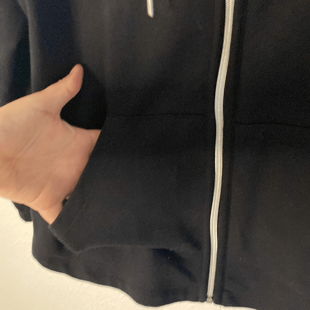 Ruby Road- Black leopard print jersey jacket- Siz… - image 6