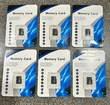 MEMORY CARDS, LOT OF 6, 64 GB