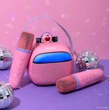 Zanmang Loopy Wireless Bluetooth Speaker Set w/ 2 Microphones