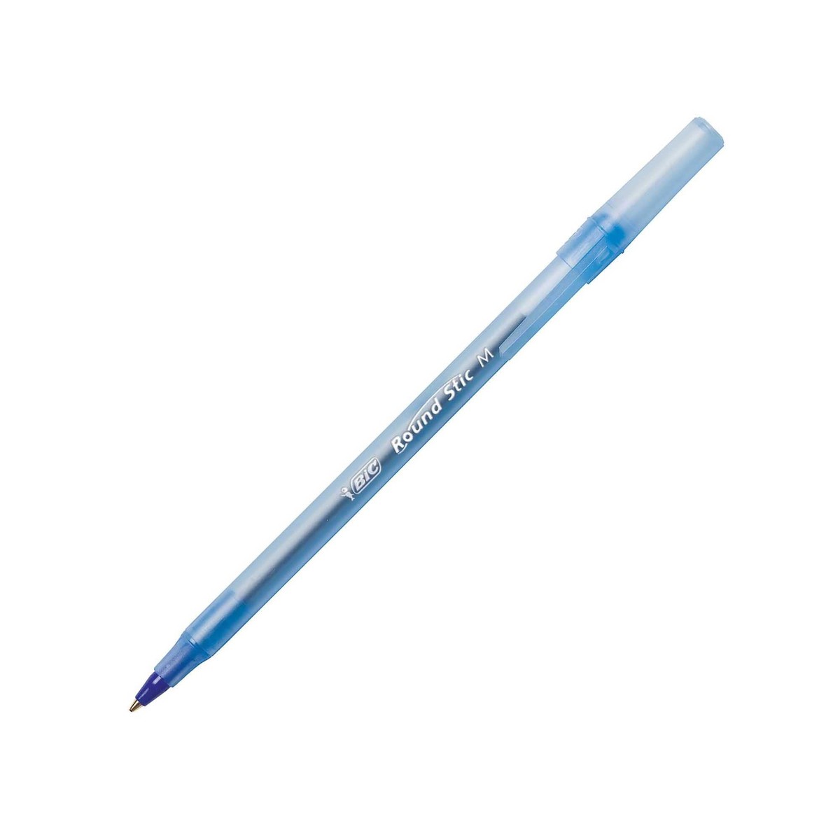 Bic Corporation Round Stic Ballpoint Pen, Med. Point Blue