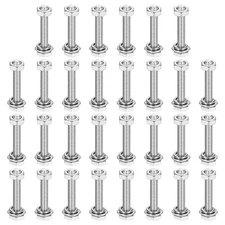 M3 x 20mm Stainless Steel Hex Head Screws Bolts, Nuts, Washers, 30pcs