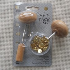 Lacis Corjac tack kit needlework tool to tack canvas or fabric to stretcher bars
