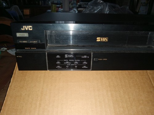 JVC HR-S7000U 4 Head Hi-fi Stereo Video Cassette Recorder Super Vhs Untested - Bild 5 von 8