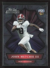 2021 Wild Card Alumination NIL #ANBC-40 John Metchie III