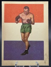 1956 Gum Inc. Adventure Jack Sharkey #87 Squire Of Newton, Boxing HOF