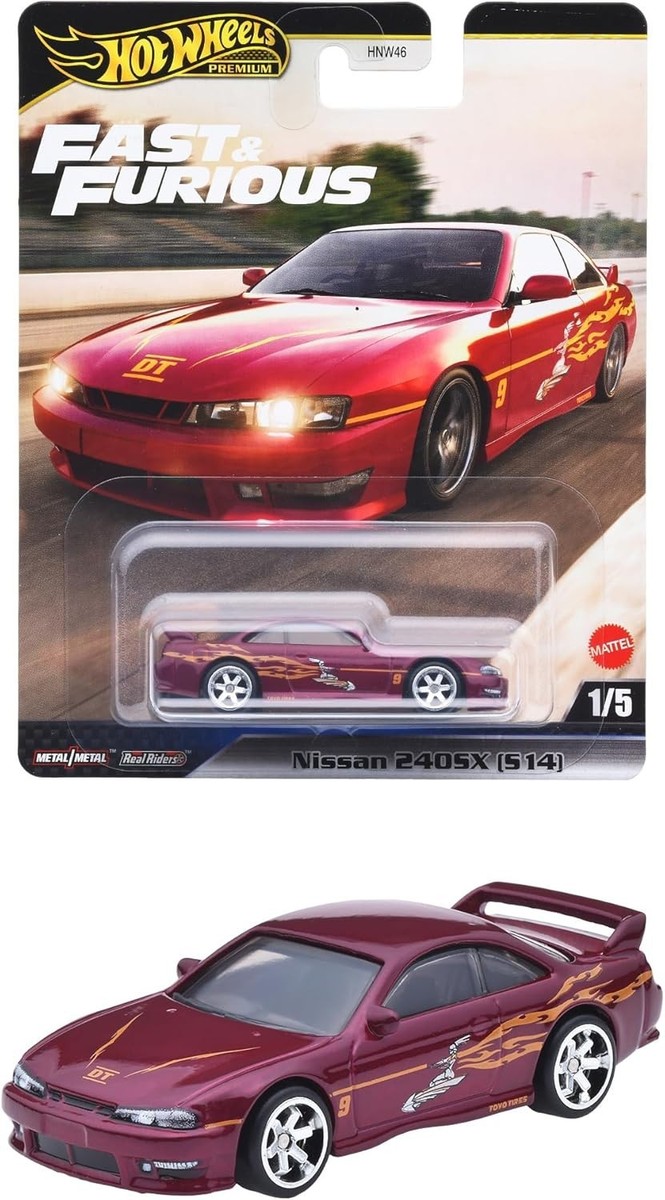 IN HAND* 2025 Hot Wheels Premium FAST & FURIOUS Mix 3 Nissan 240SX