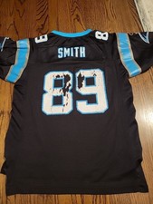 Reebok Steve Smith Carolina Panthers Jersey Youth Large NFL Football Boys