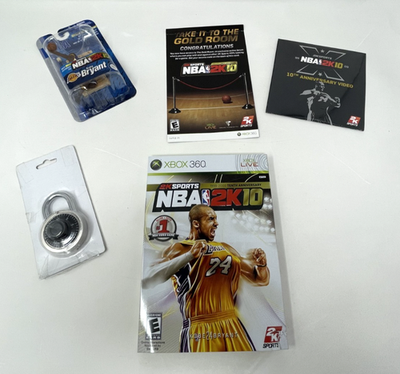 NBA 2K10 -- Tenth Anniversary Edition (Microsoft Xbox 360, 2009