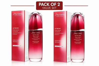 2x SHISEIDO ULTIMUNE Power Infusing Concentrate 100ML MAX Strength 3.3oz New