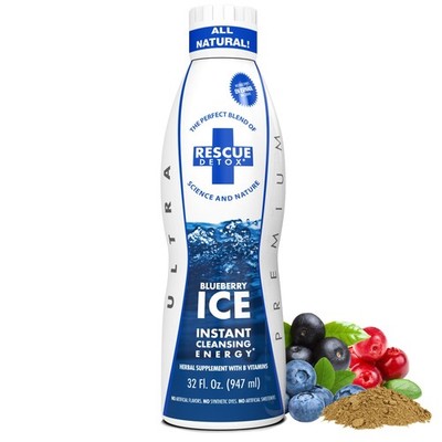ICE - Blueberry Flavor | Maximum Strength (32oz) (32oz, Blueberry)