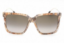 MISSONI MIS0107-0Z9K-57 Sunglasses Frame Size 57mm 140mm 16mm BEIGE PATTERN Wo
