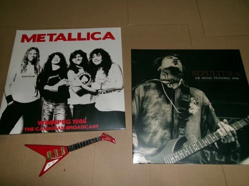 SEPULTURA /METALLICA     x 2 brand new sealed vinyl lps summer sale SAVE£££££...