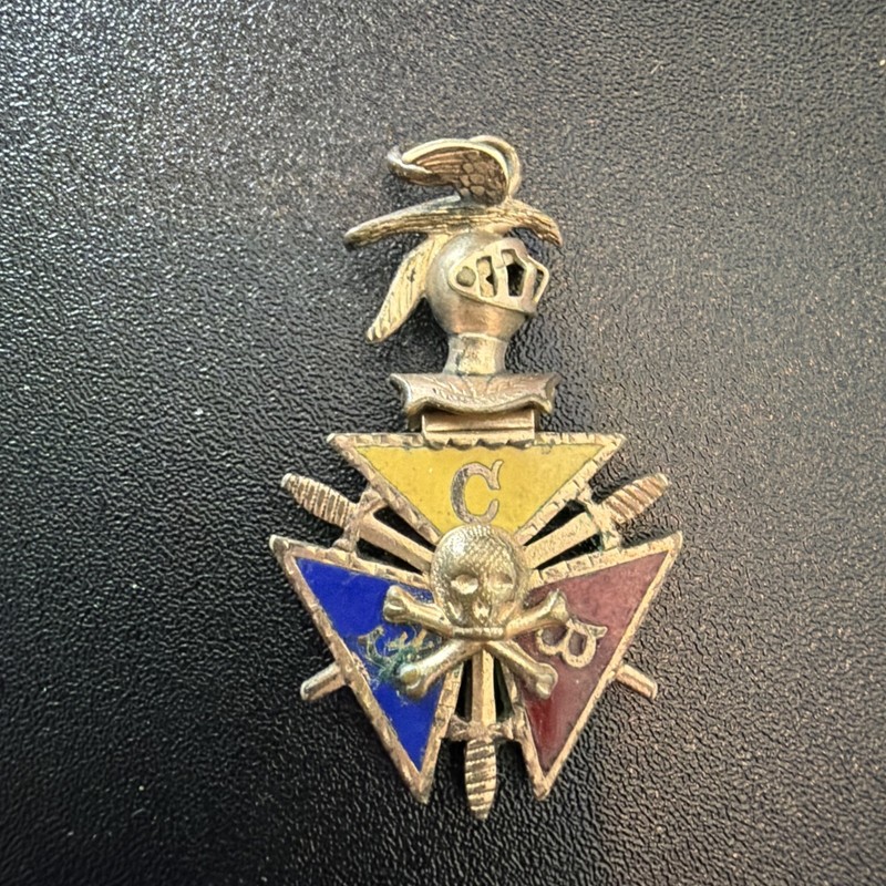 Knights of Pythias FCB Triangle Fraternal Badge